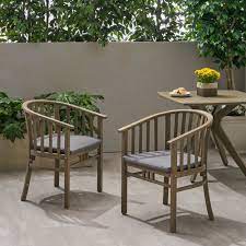 Looking to buy teak lounge chair? Rosecliff Heights Thacker Outdoor Teak Patio Dining Chair With Cushion Reviews Wayfair