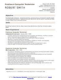 freelance computer technician resume