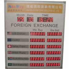 Bank Exchange Screen Billboard Exchange Bank Screen Billb Money Exchange Rate Board For Bank Buy Exchange Rate Sensor For Currency Exchange