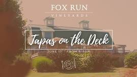 Tapas on the Deck — Fox Run Vineyards