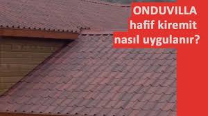 Onduvilla Hafif Kiremit Nasil Uygulanir Youtube