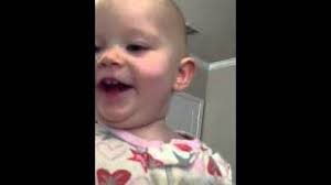 Cute Hayley trying to put her down for a nap