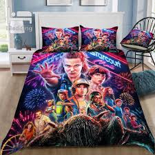 Download or buy, then render or print from the shops or marketplaces. Hot Horror Movie Stranger Things 3d Bedding Set Printed Duvet Cover Set Twin Full Queen King Size Dropshipping Bedding Sets Aliexpress