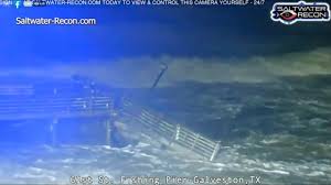 Redfish and trout are good using shrimp on popping corks, croaker bottom rigs. Tropical Storm Beta Part Of 61st Street Fishing Pier In Galveston Collapses In Rough Waves Abc13 Houston