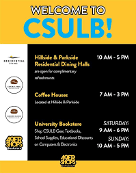 Welcome To Csulb Csulb School Supplies Survival Tips Coffee House