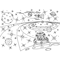 Whether you're painting or decorating, choosing a color palette can be easy if you know the rules. Distant Galaxy Coloring Pages Surfnetkids