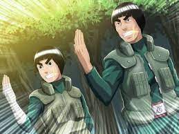 Maito Gai Rock Lee By Aikawaiichan On Deviantart Rock Lee Guy Sensei Anime