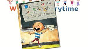 I love his thought process of trying to help children learn words. Storytime David Goes To School By David Shannon Read Aloud Children S Books Youtube
