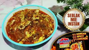 Cara membuat seblak ini sebenarnya mudah. Rasanya Bikin Ketagihan Seblak Mie Sedaap Korean Spicy Chicken Youtube