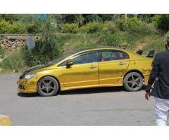 Honda Civic 2007 Model Full Modification Heavy Sound System For Sale In Good Amount Honda Civic Sound System Civic