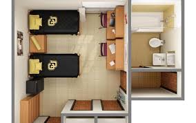 Colorado state university, fort collins, co. Two Student Room With Bath Housing And Dining Services Dorm Room Layouts Dorm Design Student Room