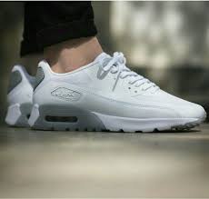 Nike Wmns Air Max 90 Ultra Essential White Wolf Grey Nike Air Max Nike Sneakers Nike