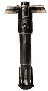 Kylo S Lightsaber Has A Main Red Blade And Two Smaller Red Blades That Projected From The Side Of The Weapo Star Wars Light Saber Lightsaber Lightsaber Design