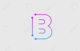 Big starts from an abacus of essential geometries to design a new font that translates into light, an alphabet. Alphabet Letter B Logo Design With Colors Pink And Blue Suitable As An Icon Or Logotype For A Technology Company Or Business Royalty Free Cliparts Vectors And Stock Illustration Image 129637515