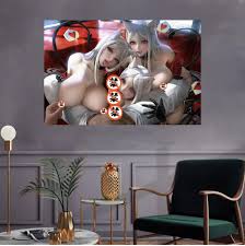 Anime Game Poster - Cartoon Nude Girl Body Art Italy | Ubuy