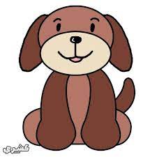 كيف ترسم كلب بالخطوات والصور dog poster easy drawings dog pattern