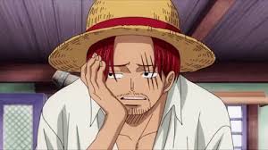 I think he has gone too far lol. Shanks One Piece Shanks Gif Shanks Onepieceshanks Sad Discover Share Gifs