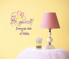 Pin By Danielle Kinder On Quotes Girly Room Decor Wall Decals Vinyl Lettering