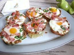 Oeuf Cocotte Au Bacon En Nid De Pommes De Terre Recettes Recette Recettes De Cuisine Oeufs Cocotte Recette Pomme De Terre