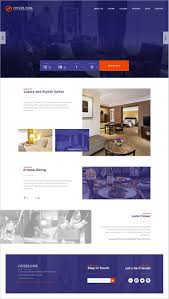 Overlook Premium Hotel Template 사이트 디자인 레이아웃 웹디자인