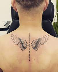 Making a statement wherever you go, the realistic detail serves as a bold reminder of being unapologetically yourself, because that's the only way to be absolutely free. Top 91 Best Angel Wings Tattoo Ideas 2021 Inspiration Guide