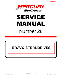 Mercury Bravo Three Service Manual Manualzz Com