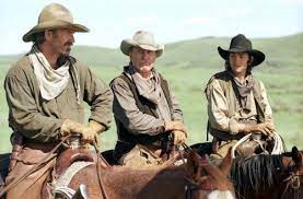 Shootout At High Noon Marathon Rebuttal Open Range 2003 Western Movies Western Film Kevin Costner