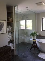 Black And White Marble Floor Bathroom Black Herringbone Tile Flooring With White Marble Shower White Marble Shower White Marble Shower Tile Marble Showers