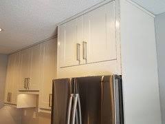For anyone considering installing ikea kitchen. Ikea Kitchen Solutions For Cabinet Over 33 Fridge