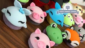 Usa flag brownie treats from mama cheaps. Cupcake Decorating Cute Animals And Faces Tutorials Youtube