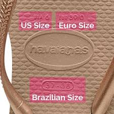 Heres A Helpful Size Guide For Havaianas Flip Flops