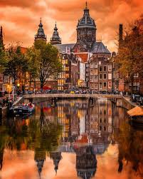 Amsterdamview Amsterdamview On Instagram Wow Amsterdam In Orange By Vesusy Our Favorit Amsterdam Travel Beautiful Places To Travel Amsterdam Holland