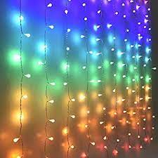 Enjoy the added convenience of turning the light on or off without having to get out of bed. Tools Home Improvement Fairy Lights Led Curtain Lights Color Globe String Lights For Bedroom Wall Boho Dorm Rainbow Unicorn Room Decor For Teen Girls Kids Wedding Birthday Christmas Party Decorations