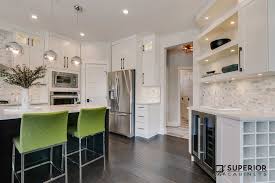 Coeval Kitchen Superiorcabinet Saskatoon Finish Fusion Smooth White Door Style Surrey Island Fini Superior Cabinets Kitchen Photos Best Kitchen Designs