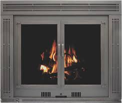 Floor constructed of wood or insulation under the front of the fireplace and must other combustible material extend beyond the front and sides of fireplace opening by 2 in. Acadia Ceramic Glass Wood Burning Fireplace Insert With Blower