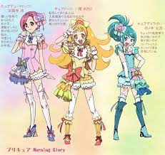 morning glory precure by yurikosama4820 on deviantart pretty cure magical girl anime magical girl