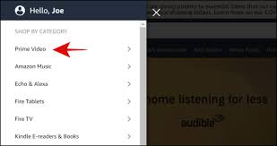 Next, tap on the menu button at the top left corner. How To Enable And Customize Subtitles On Amazon Prime Video