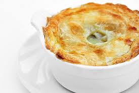 Chicken Pot Pie With Puff Pastry Topping Martha Stewart Recipe Via Seasons And Suppers Puff Pastry Crust Recipes Pastry Crust