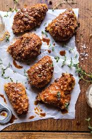 Oven Fried Southern Hot Honey Chicken Half Baked Harvest Recipe Half Baked Harvest Recipes Recipes Food