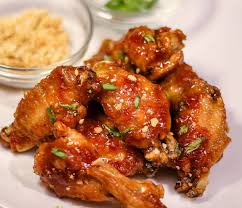 These chicken wings use garlic chilli sauce and soy sauce which can be bought at any asian shop or most supermarkets for that matter. Ninja Foodi Recipe Asian Sticky Wings The Salted Pepper