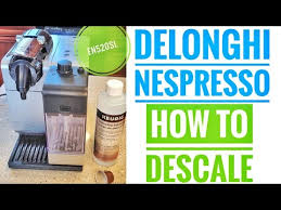 Coﬀee comes out very slowly. How To Descale Nespresso Delonghi Lattissima Plus Latte Cappuccino Espresso Machine En520sl Youtube