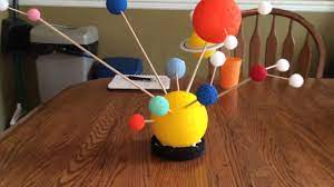 Styrofoam Ball Solar System Not To Scale Youtube