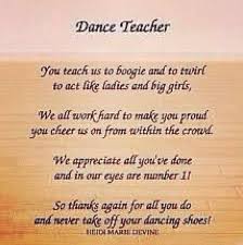Quotes About Dance Teachers Quotesgram Dance Teacher Gifts Dance Teacher Quotes Dance Quotes