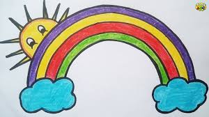 How To Draw A Rainbow On Paper Coloring Drawing Rainbow Step By Step Quickly Youtube Today we will show you how to draw rainbow dash from my little pony.
