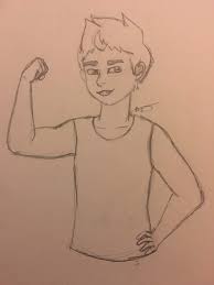 Sketch Of A Strong Man Be More Chill Amino This tutorial shows the sketching and drawing steps from start to finish. sketch of a strong man be more chill