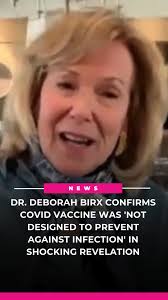 Dr. Deborah Birx confirmed in a shocking statement that the COVID-19  vaccine was not designed to prevent infection. Link below for details. (📸:  Piers Morgan Uncensored) bit.ly/3EFILBh
