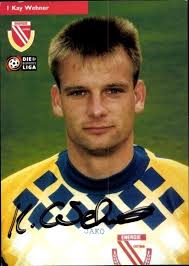 AUTOGRAMMKARTE FUSSBALLER KAY Wehner, Energie Cottbus, Autogramm