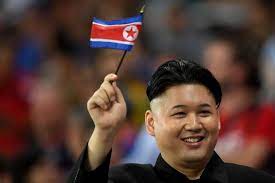 The best selection of royalty free kim jong un vector art, graphics and stock illustrations. Kim Jong Un Appears At Olympic Games Waving North Korea Flag Leaving Tv Viewers Bemused World News Mirror Online