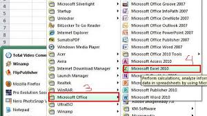 Belajar Microsoft Excel 2010 Untuk Pemula Belajar Office