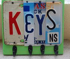 Upcycling your license plates into bowls is not only a unique idea but also useful for holding fruits or other things. Pin On Unique Home Decor